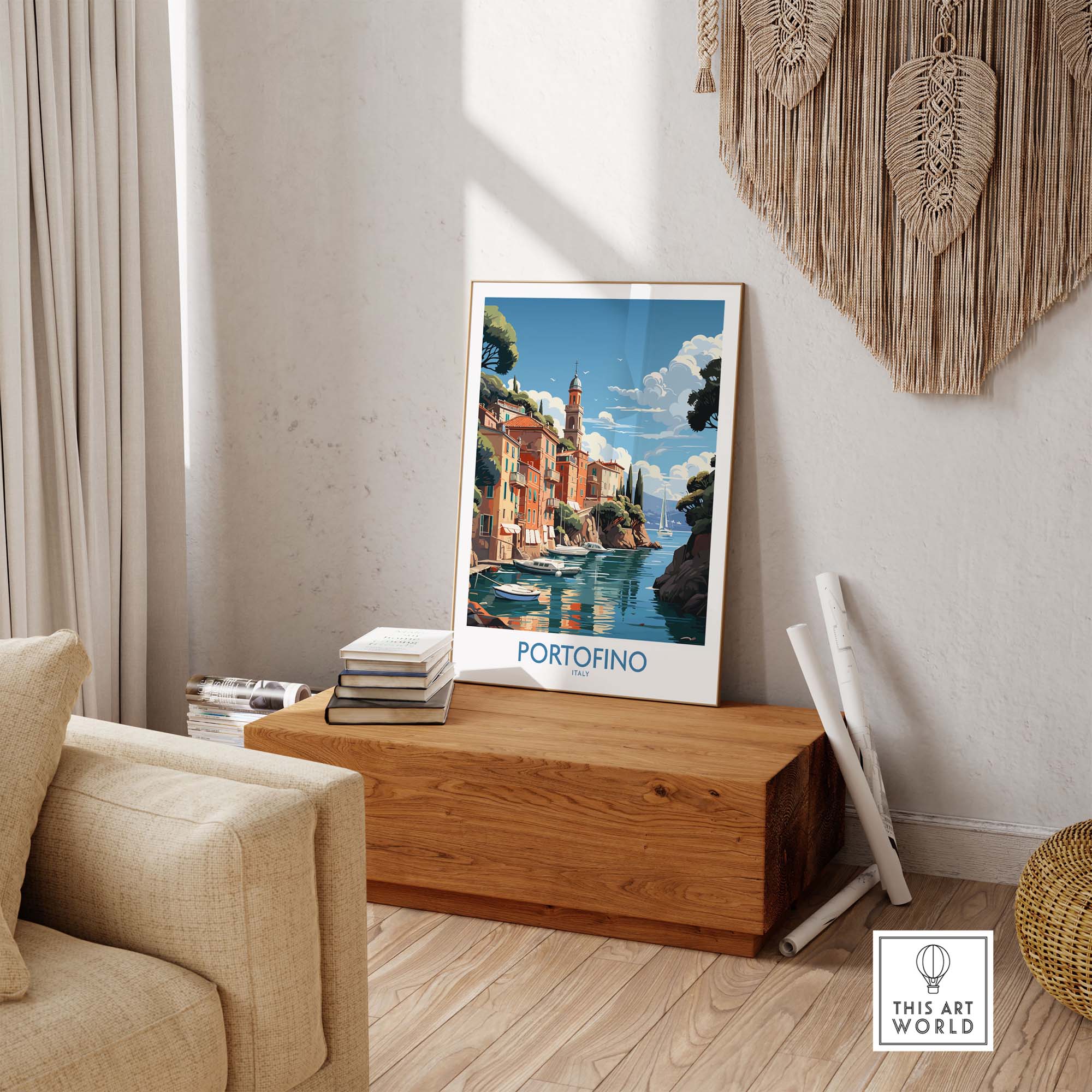 Portofino Wall Print