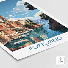Portofino Wall Print