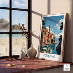 Portofino Wall Print