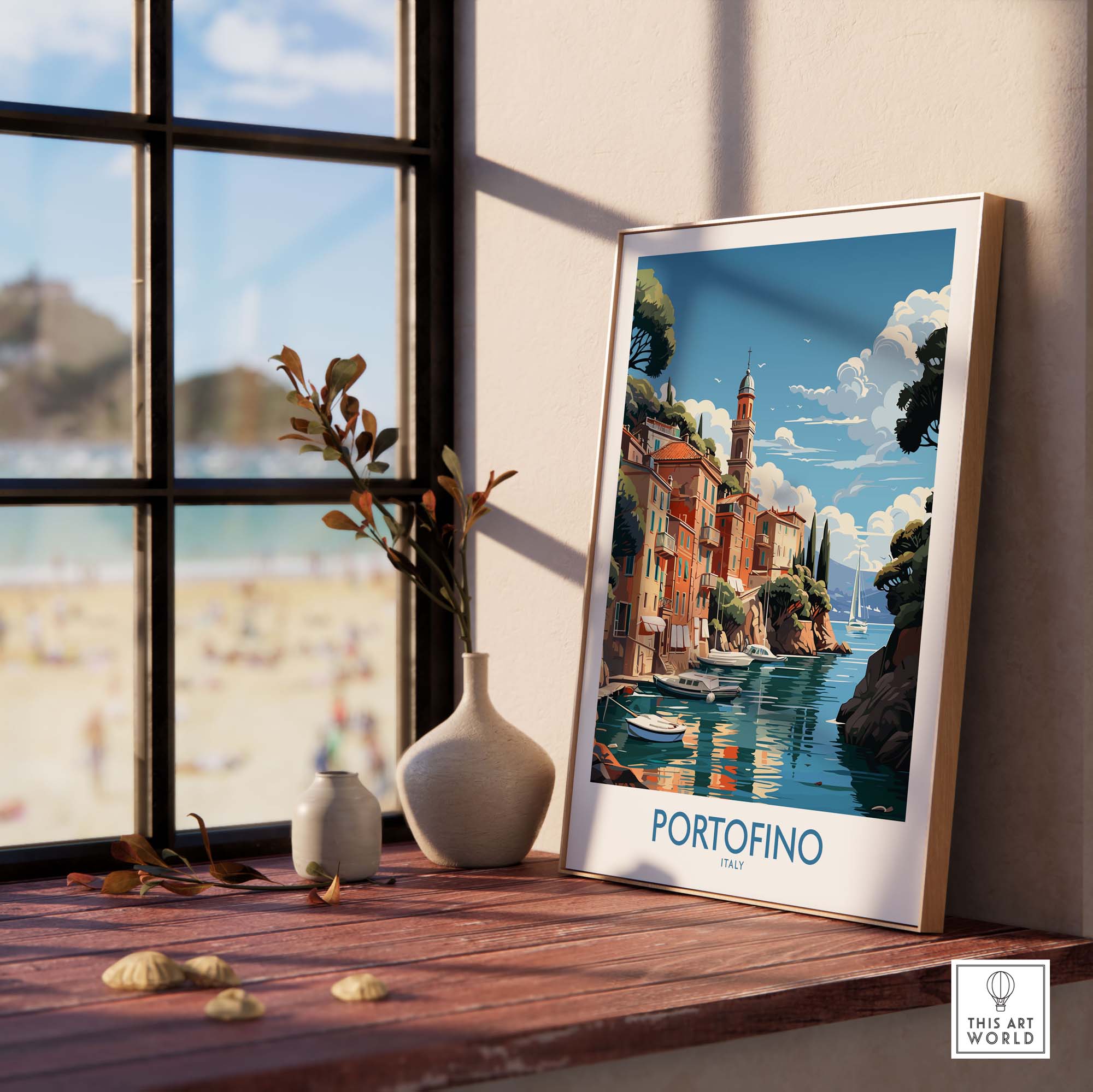 Portofino Wall Print