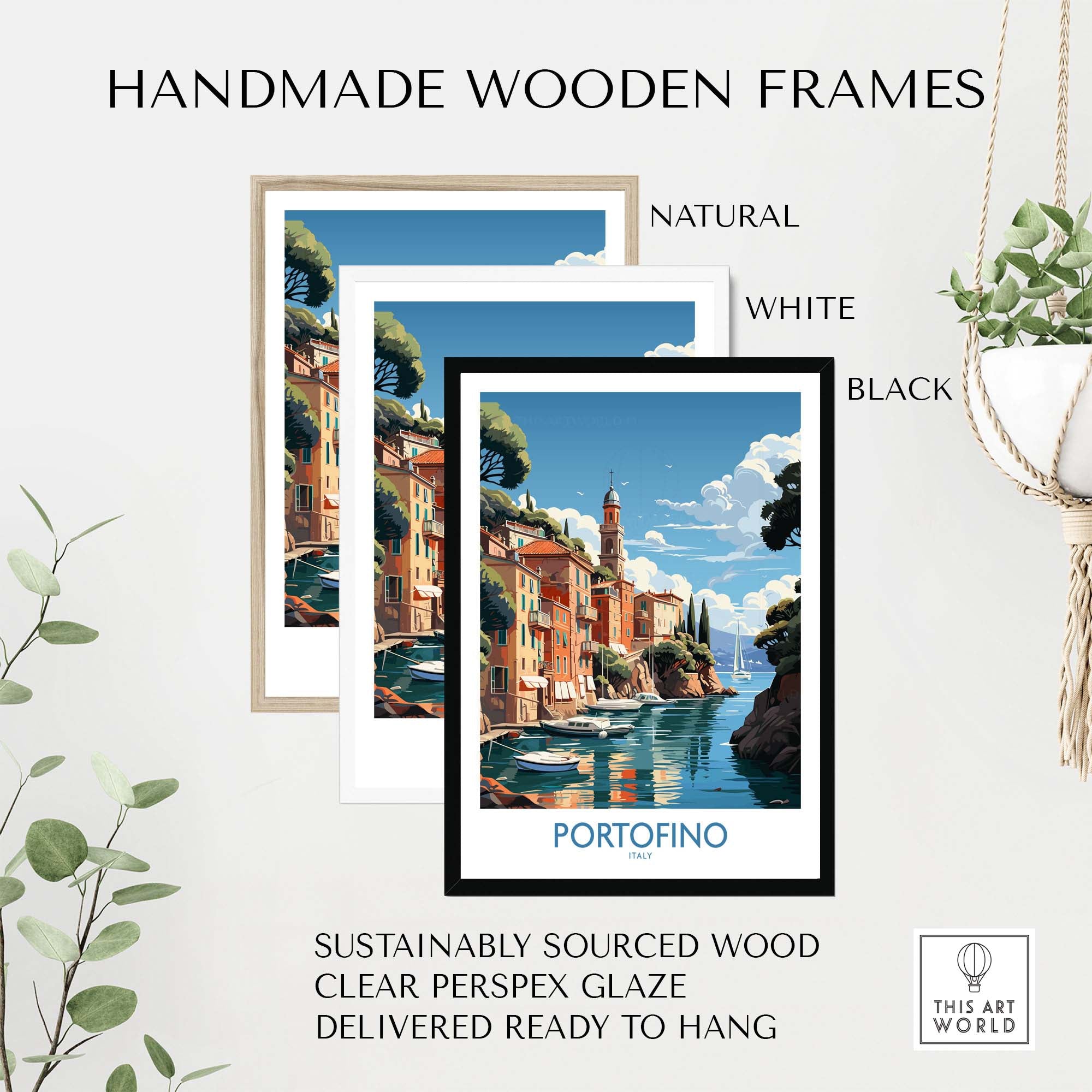 Portofino Wall Print