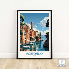 Portofino Wall Print