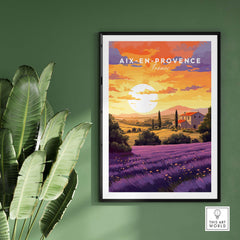 Aix-en-Provence Print