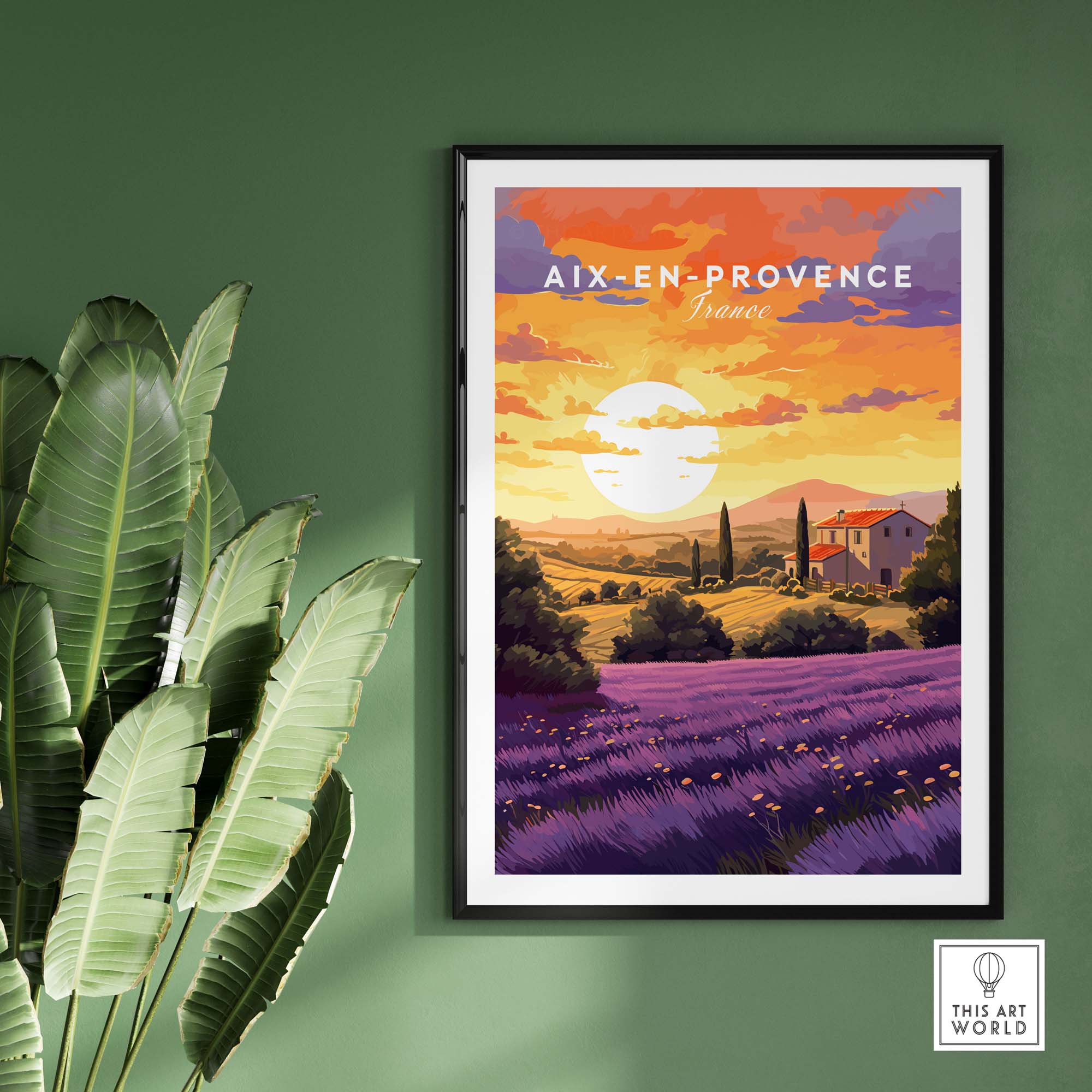 Aix-en-Provence Print