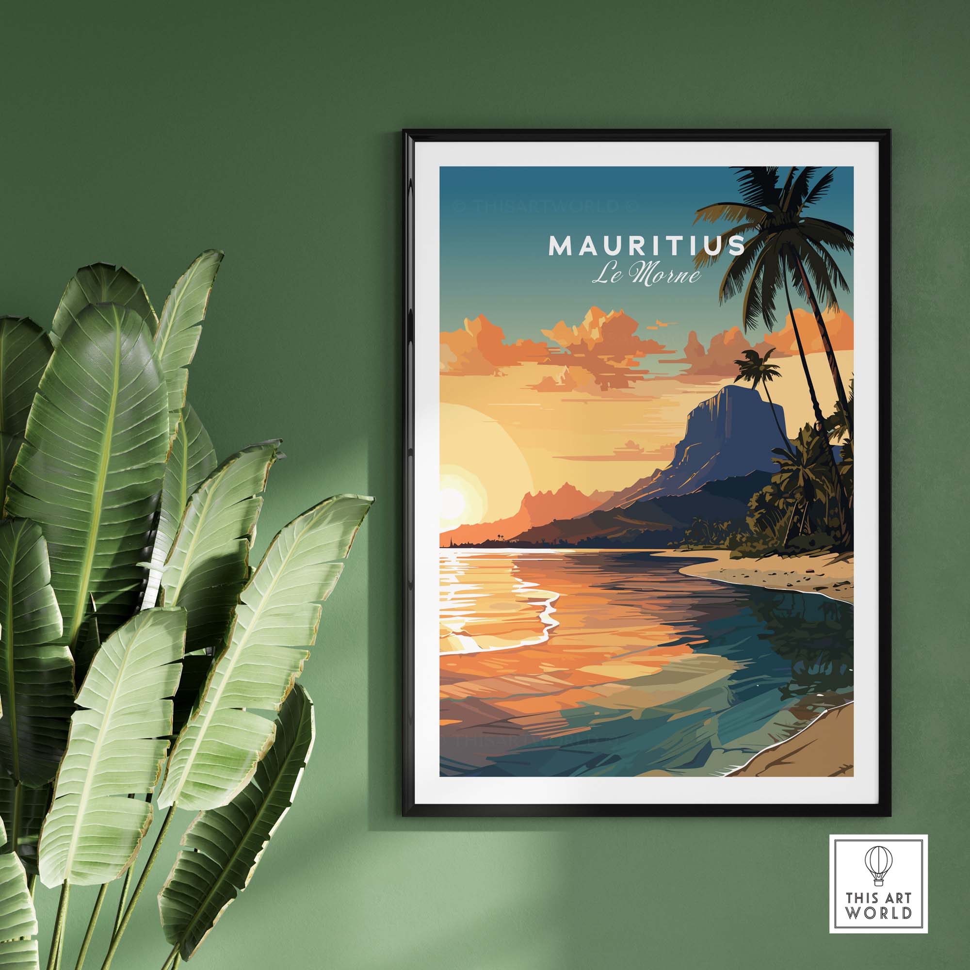 Le Morne Mauritius Poster