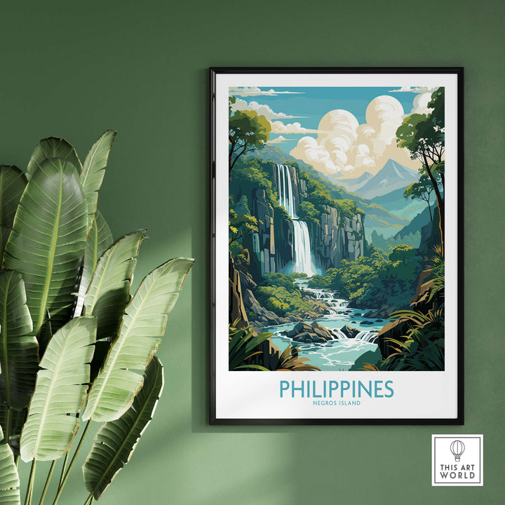 Philippines Negros Island Poster