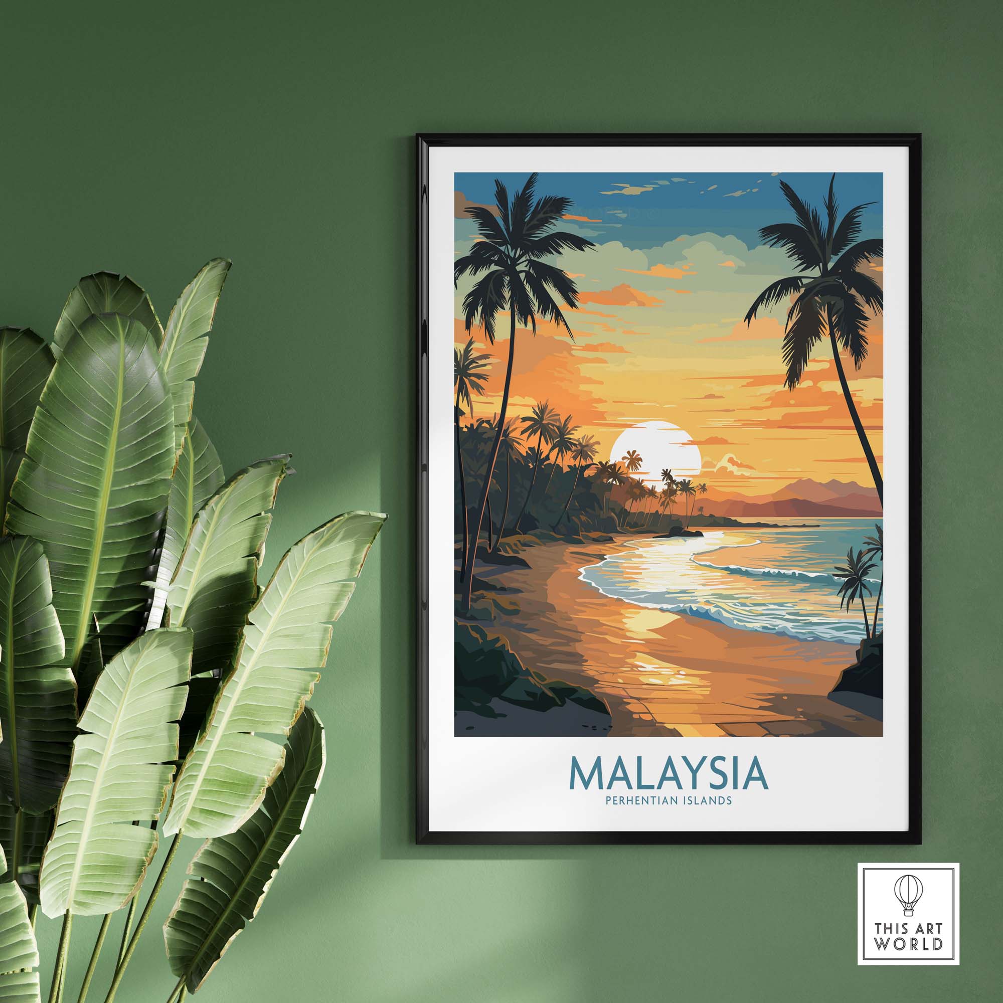 Malaysia Poster of Perhentian Islands