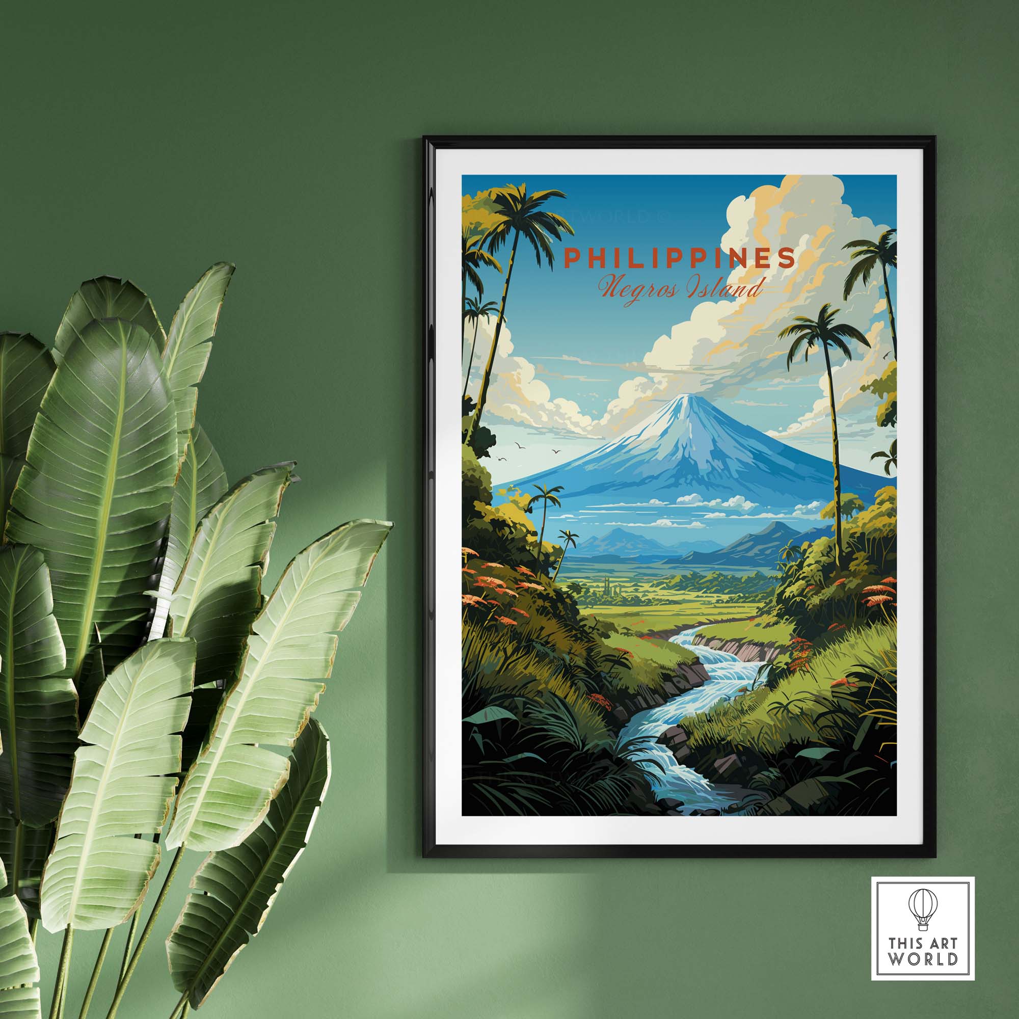 Negros Island Philippines Poster