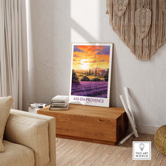 Aix-en-Provence Art Print