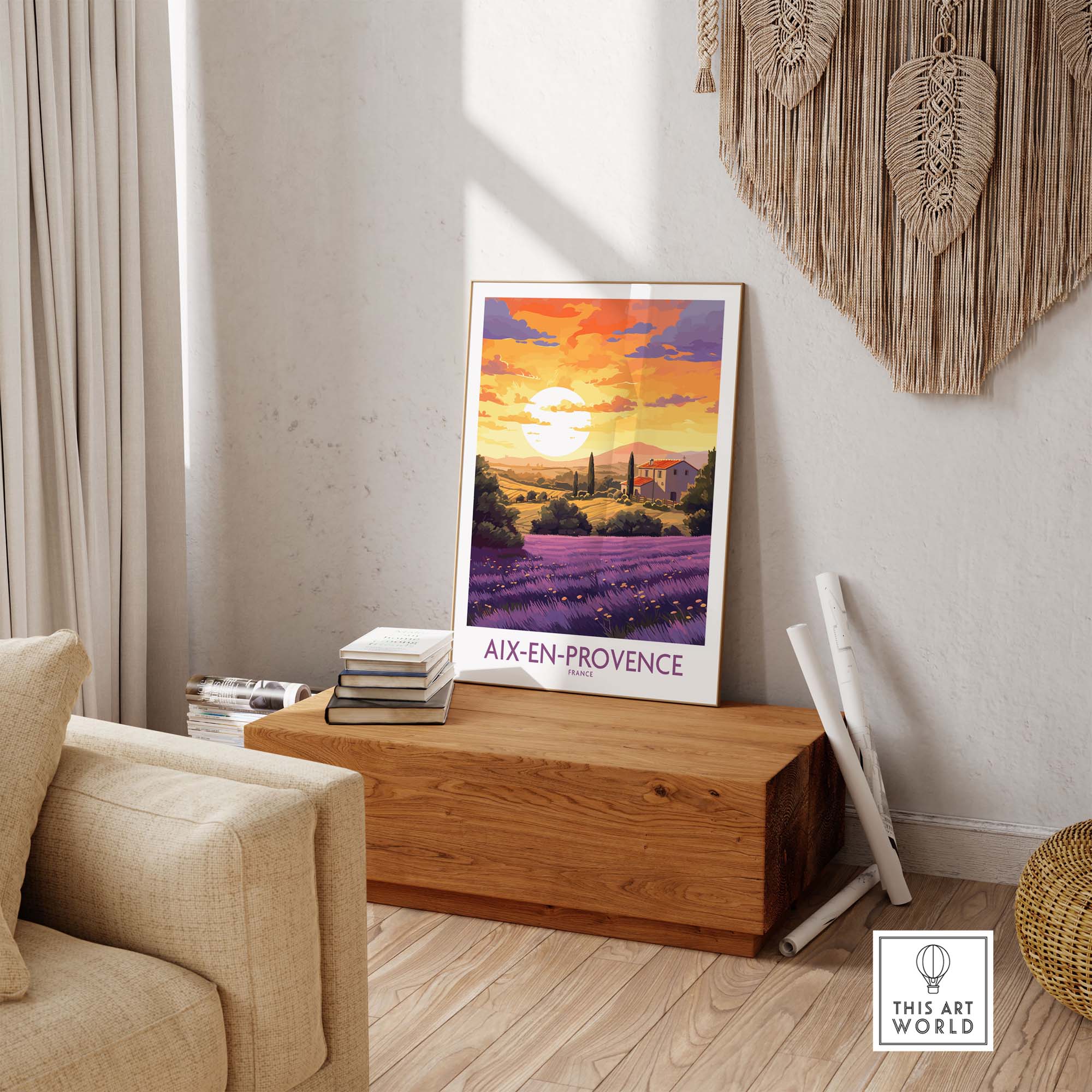 Aix-en-Provence Art Print