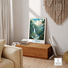 Philippines Negros Island Poster