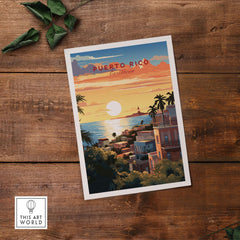 Puerto Rico Art Print