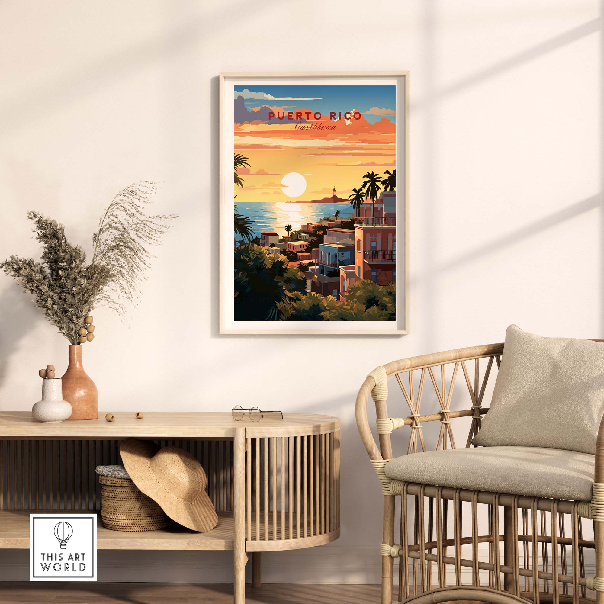 Puerto Rico Art Print