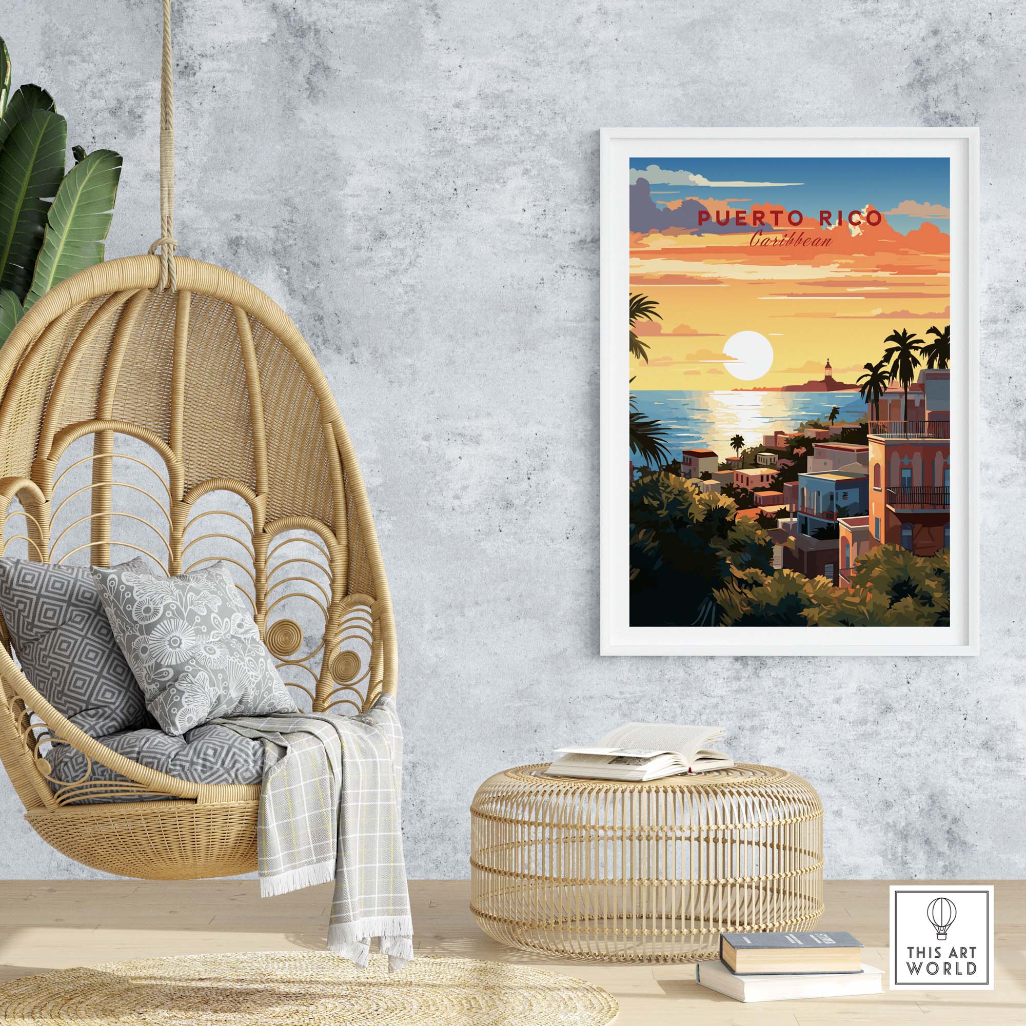 Puerto Rico Art Print