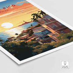 Puerto Rico Art Print