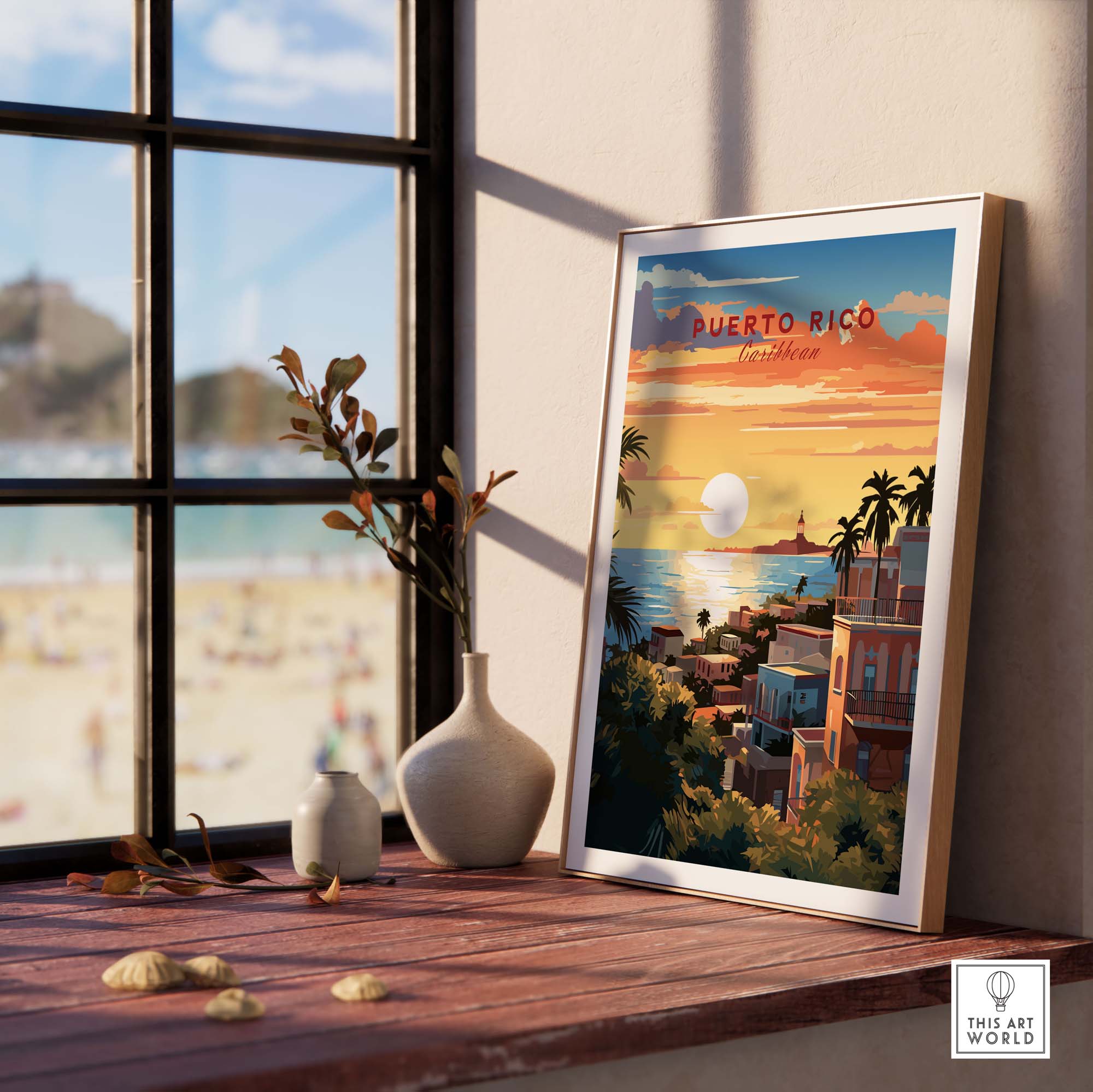 Puerto Rico Art Print