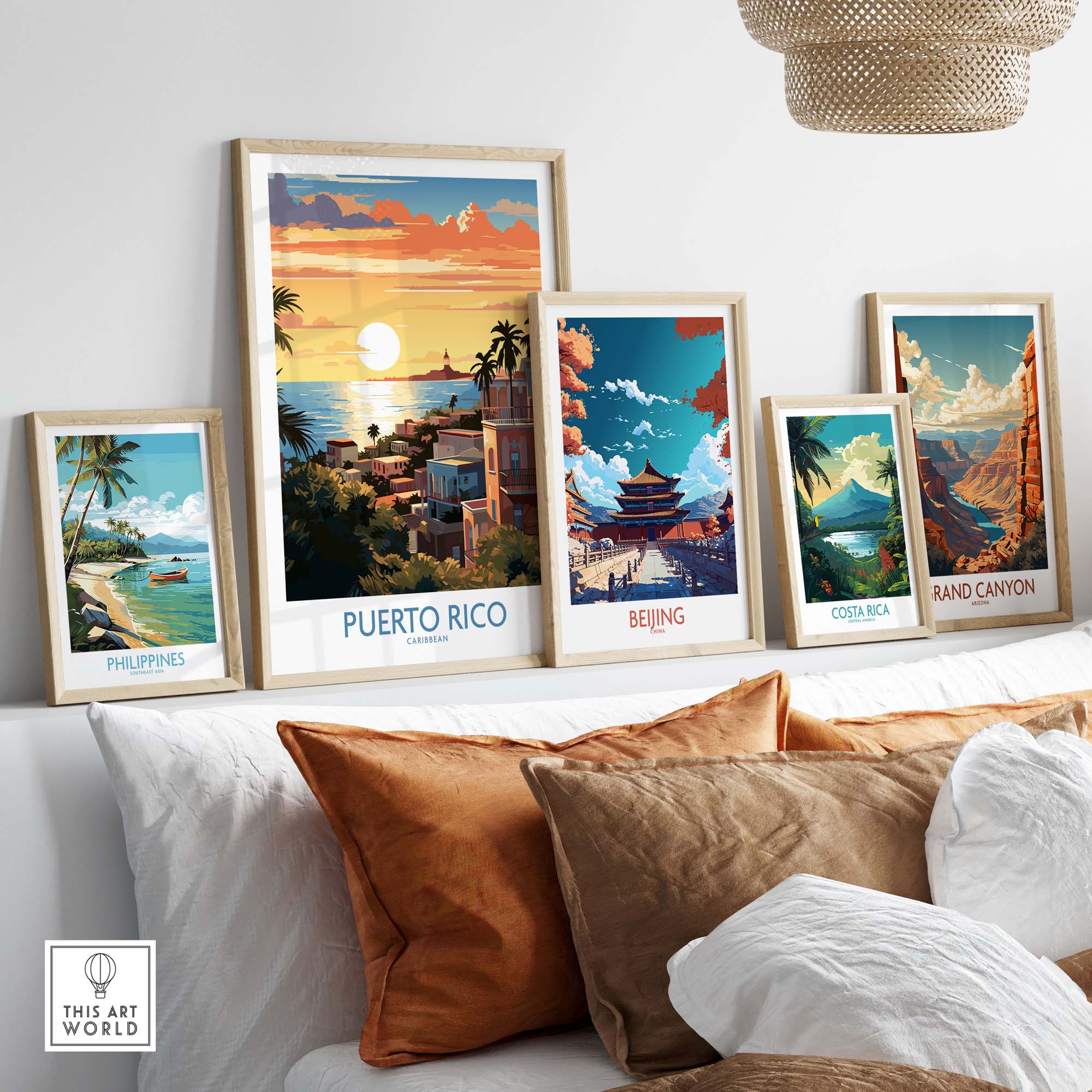 Puerto Rico Travel Poster