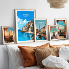 Rhodes Greece Poster