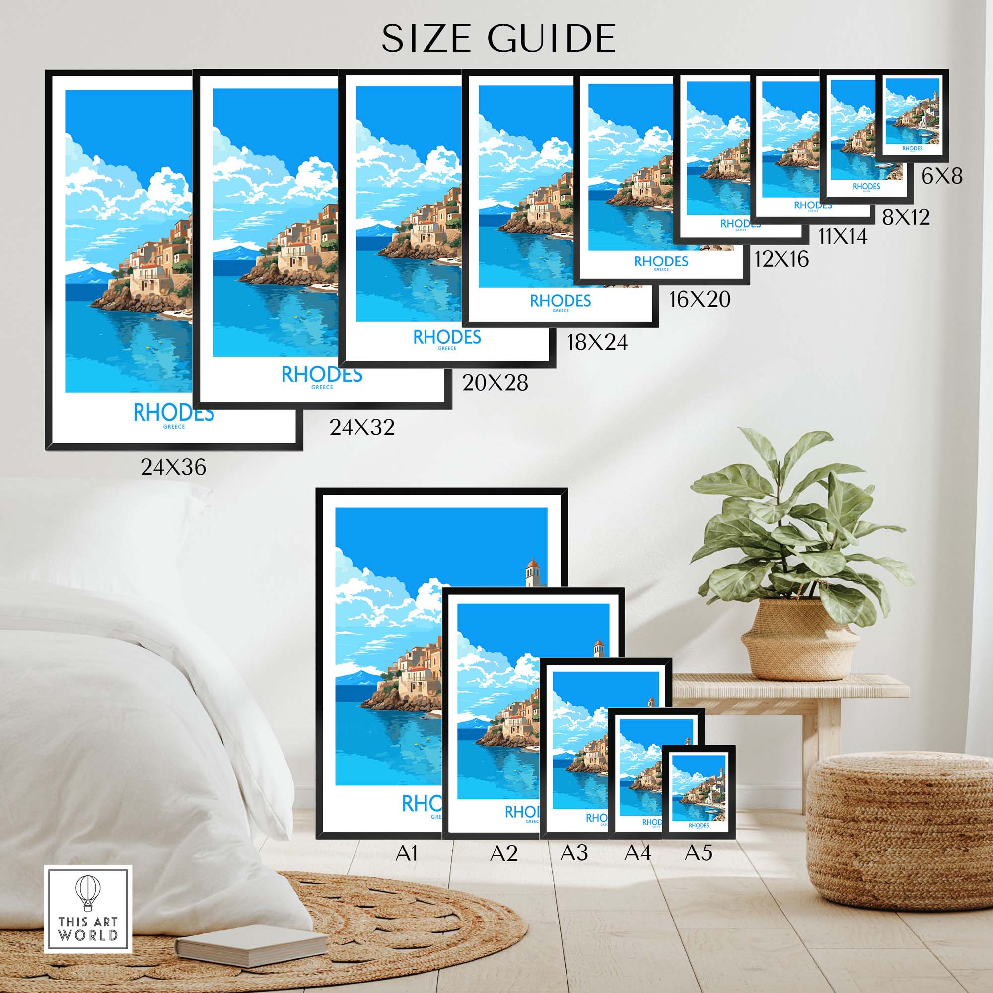Rhodes Greece Print