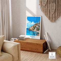 Rhodes Greece Print