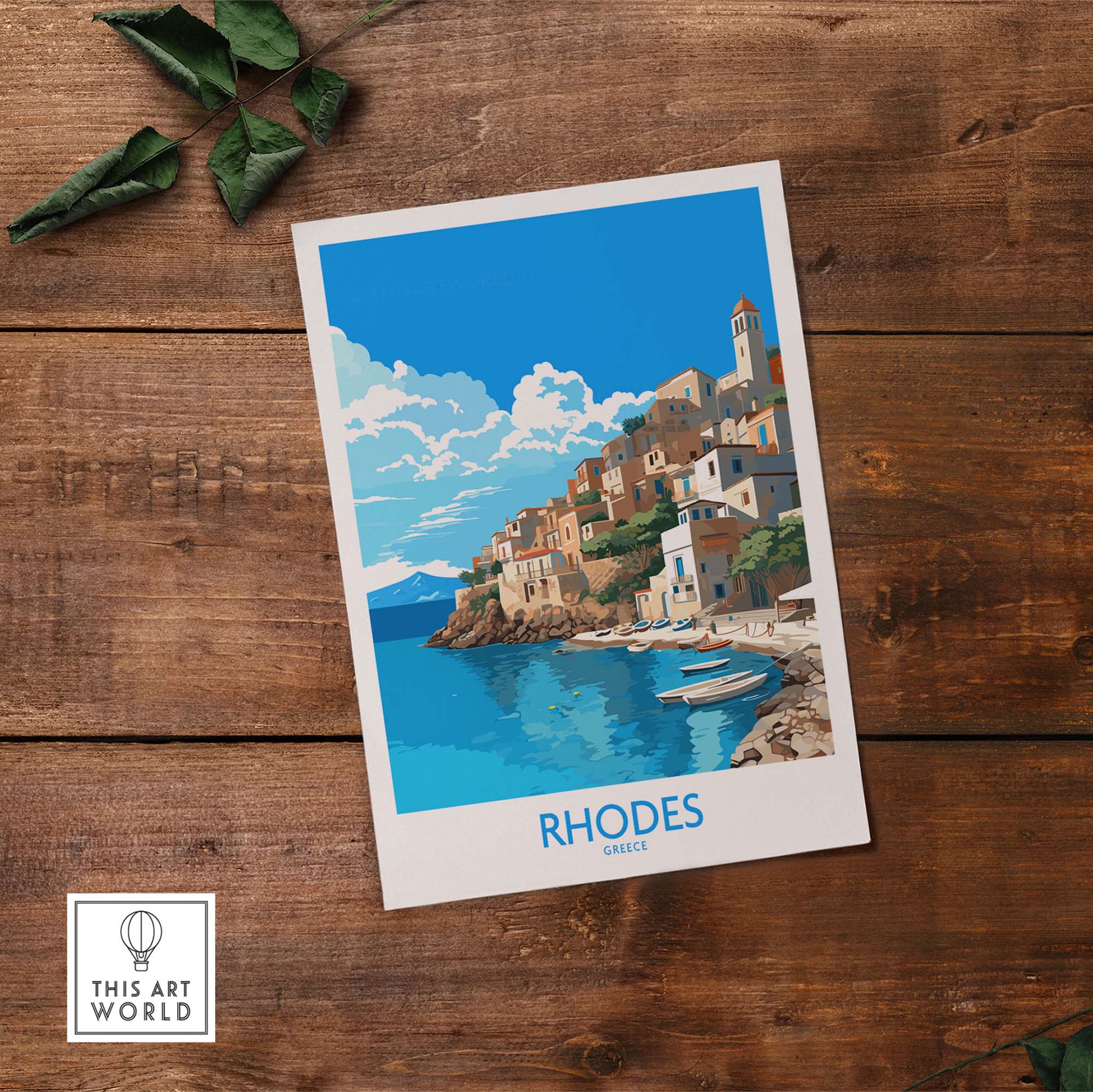 Rhodes Greece Print