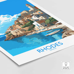 Rhodes Greece Print