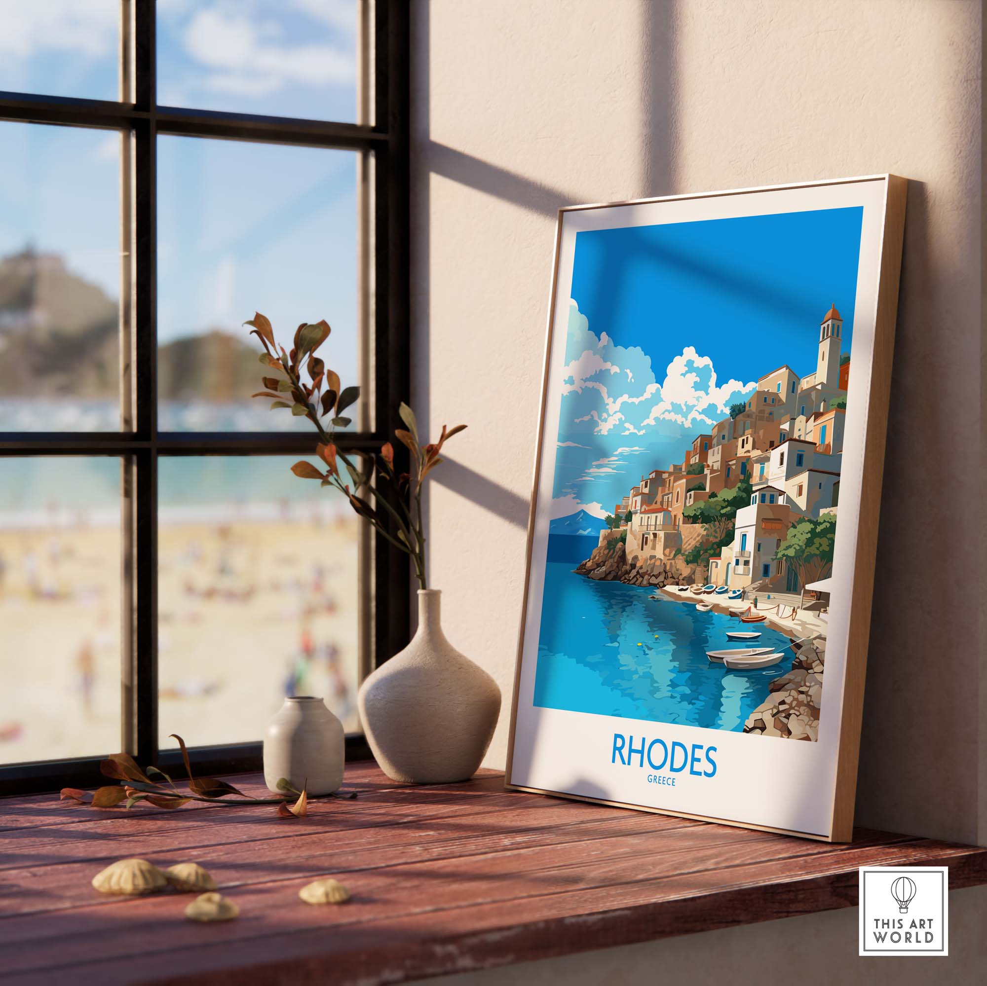 Rhodes Greece Print