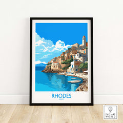 Rhodes Greece Print