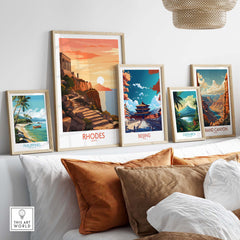 Rhodes Island Greece Poster