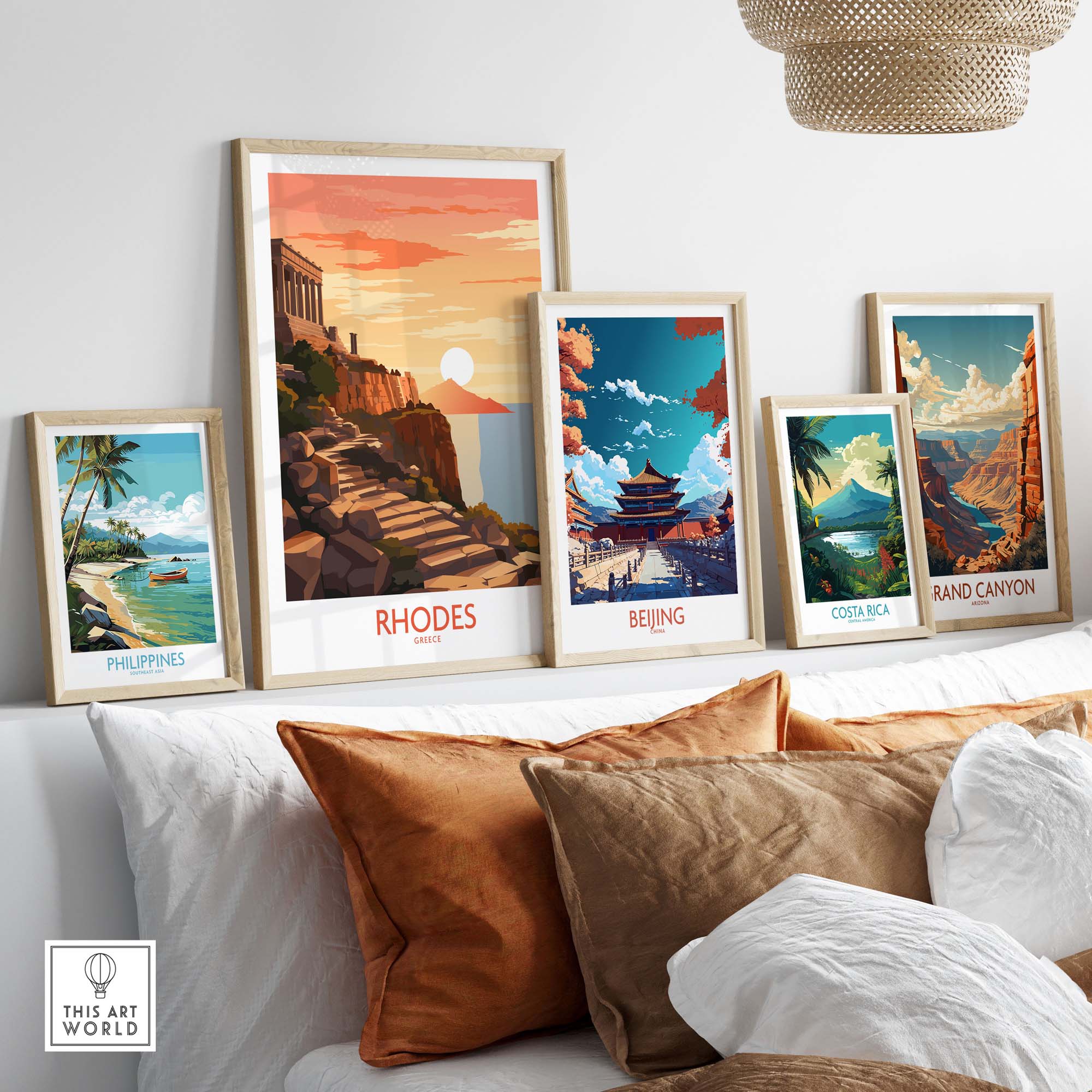Rhodes Island Greece Poster