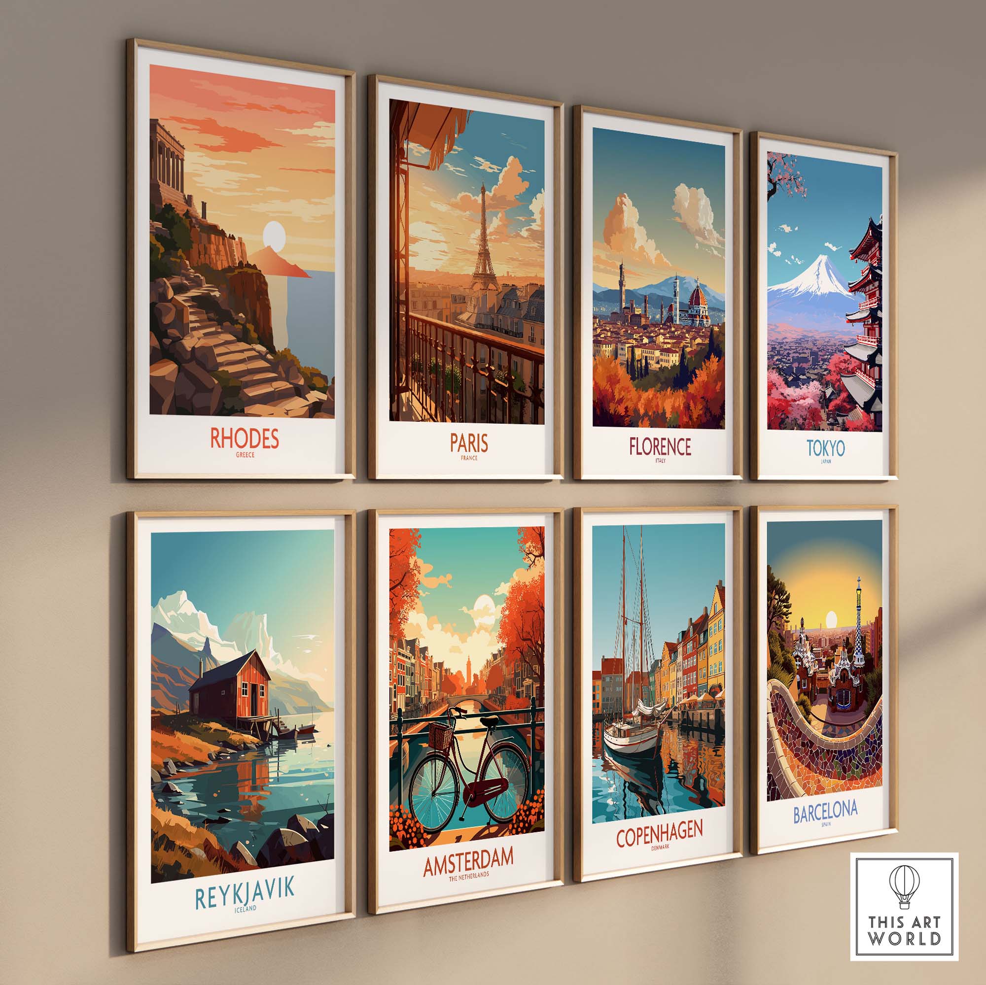 Rhodes Island Greece Poster