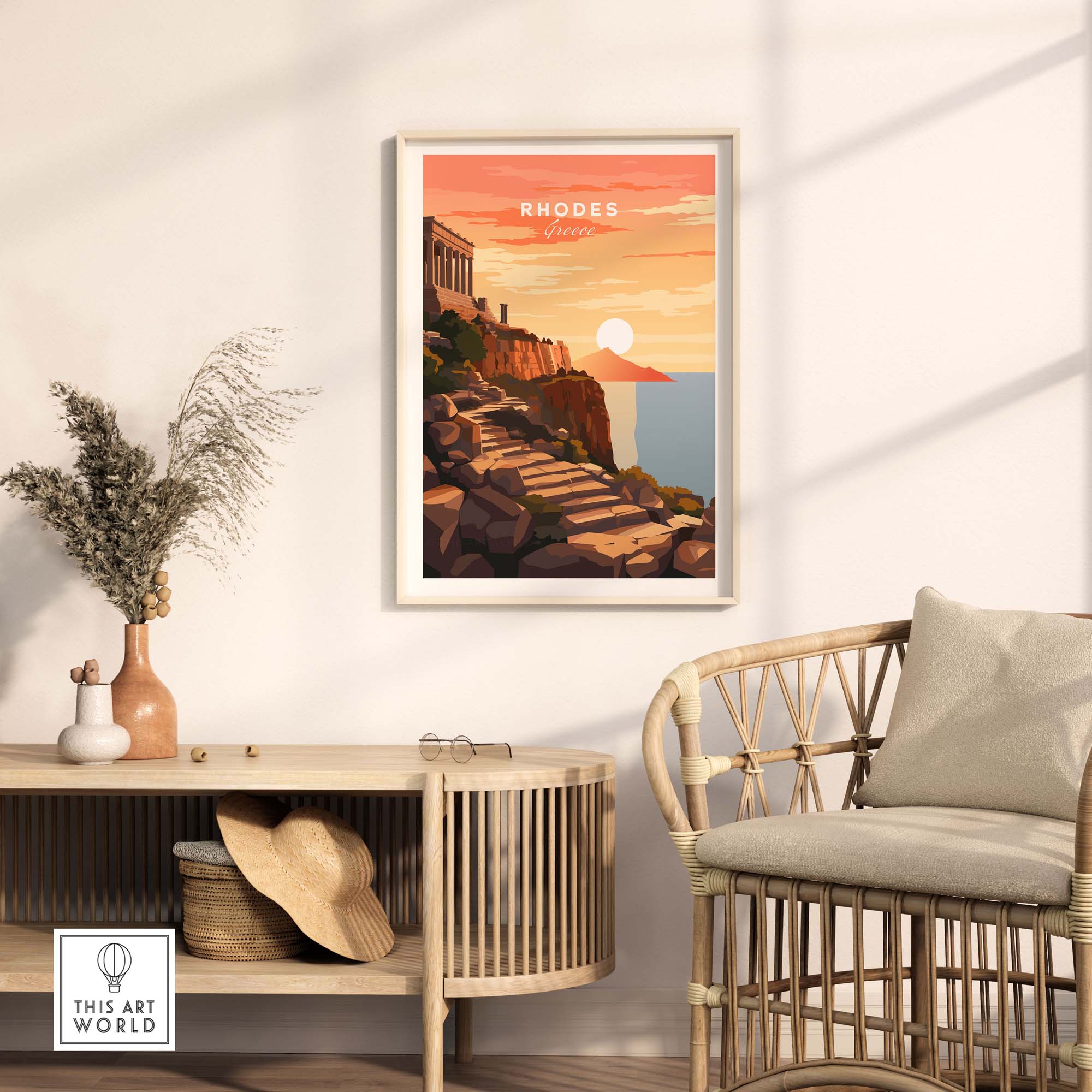 Rhodes Island Greece Wall Art