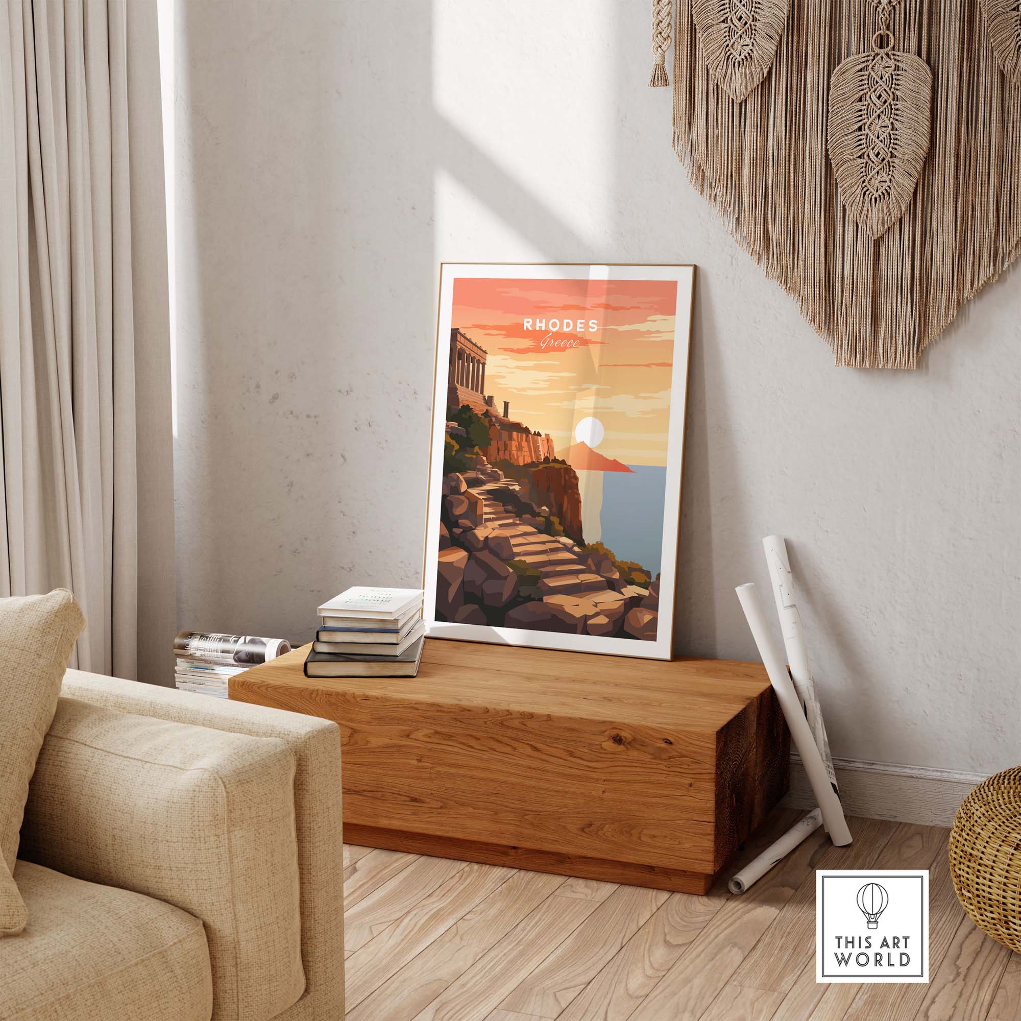 Rhodes Island Greece Wall Art