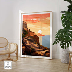 Rhodes Island Greece Wall Art