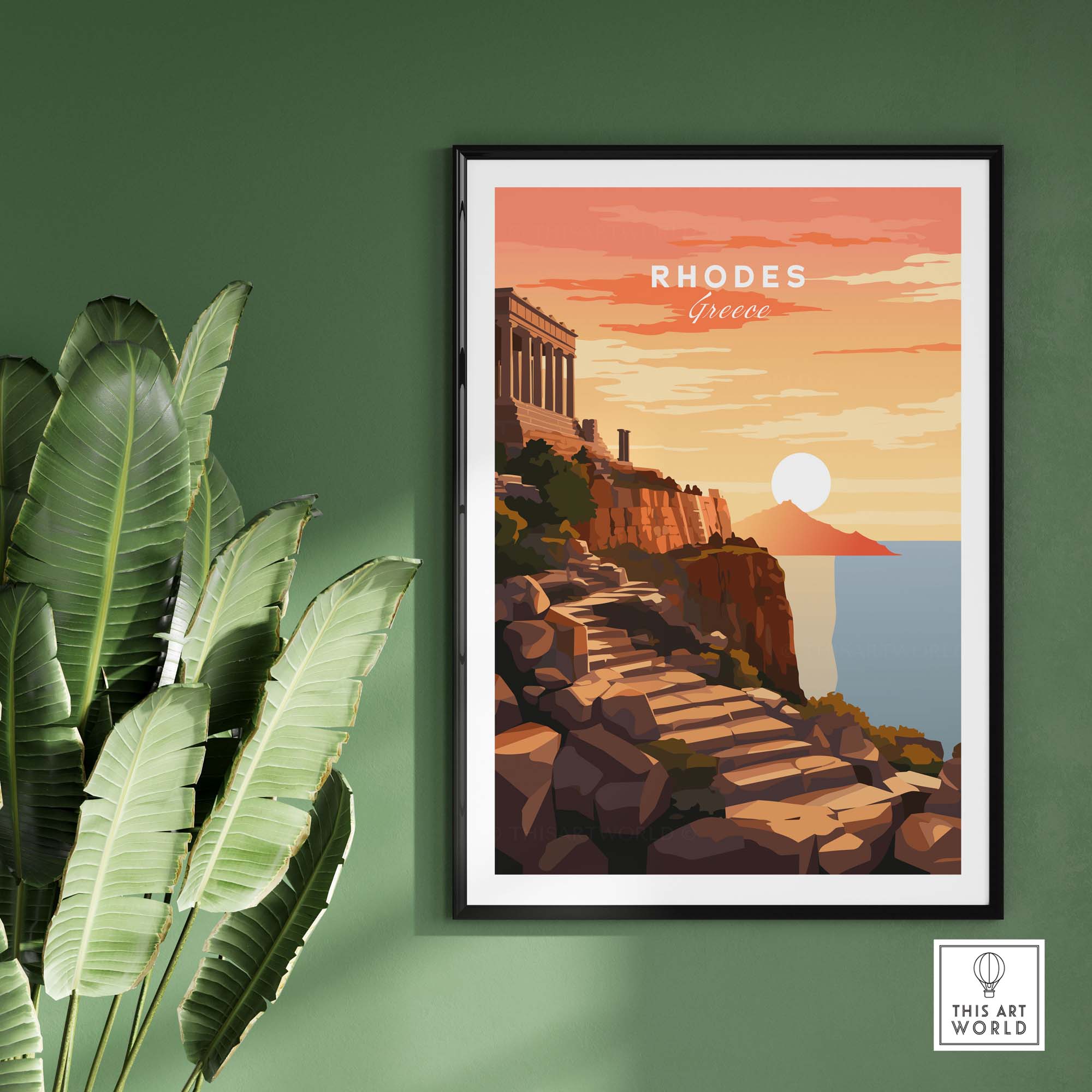 Rhodes Island Greece Wall Art