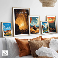 Mammoth Cave National Park Poster