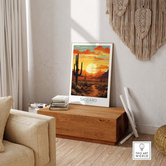 Saguaro Poster