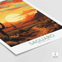 Saguaro Poster