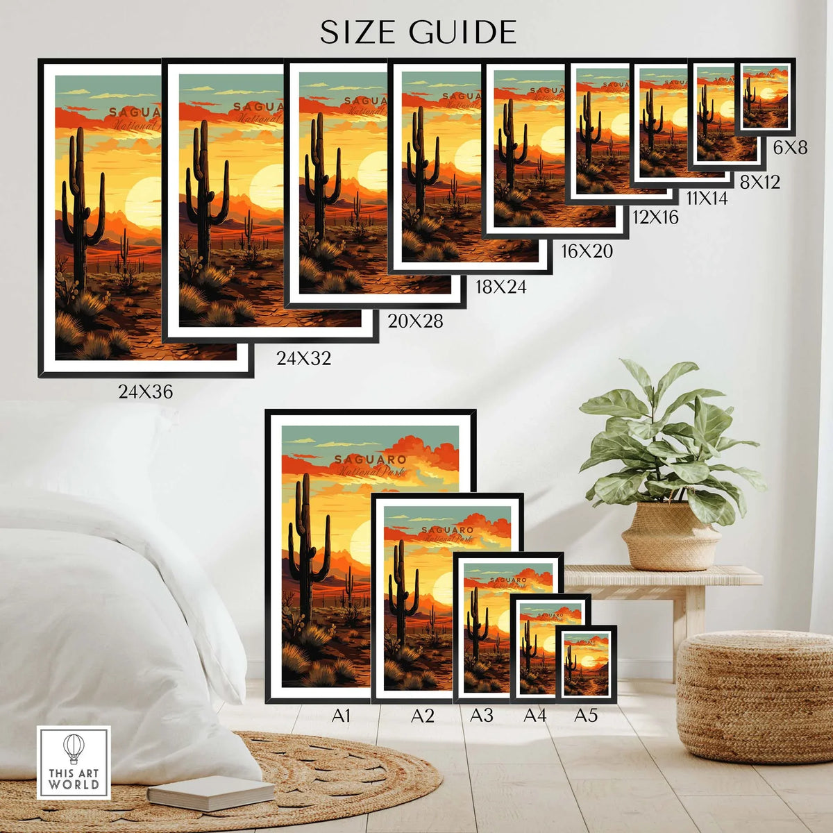 Saguaro Print