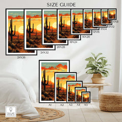 Saguaro Print