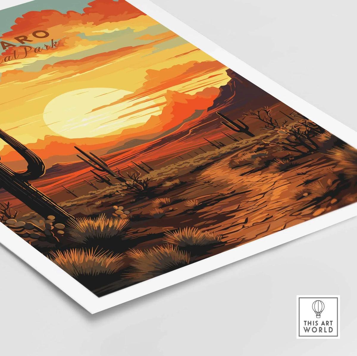 Saguaro Print
