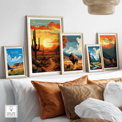 Saguaro Print