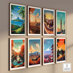 Saint Lucia Print