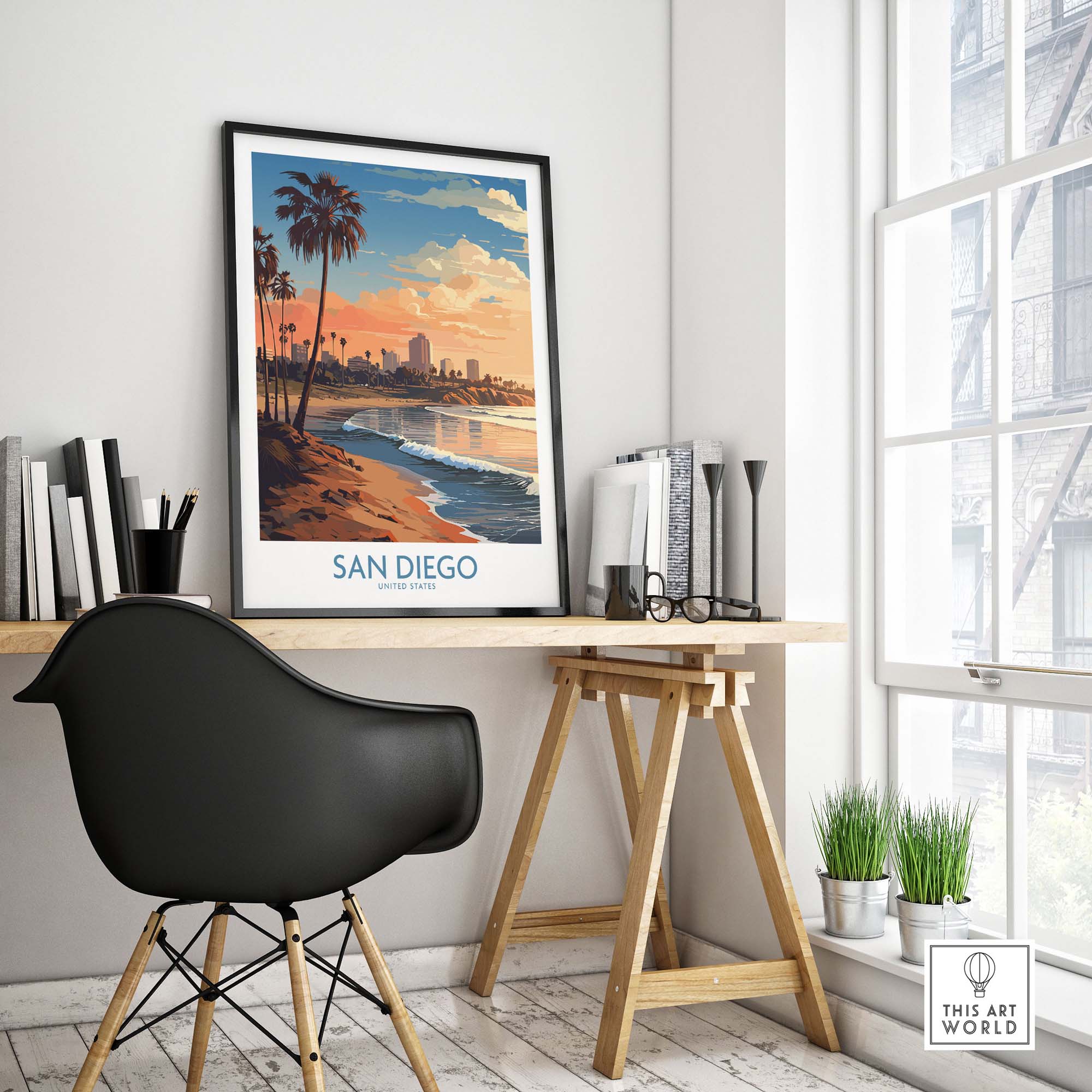 San Diego Wall Art