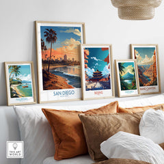 San Diego Wall Art