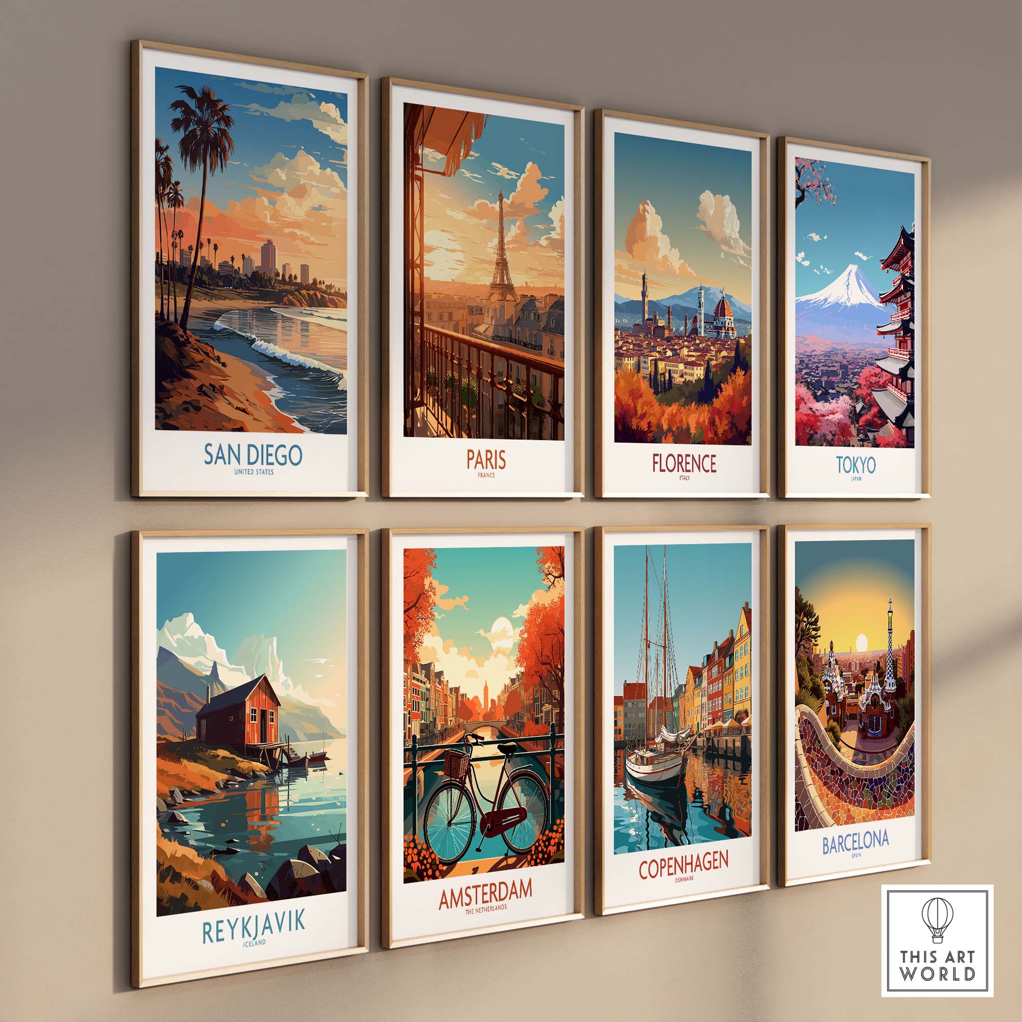 San Diego Wall Art