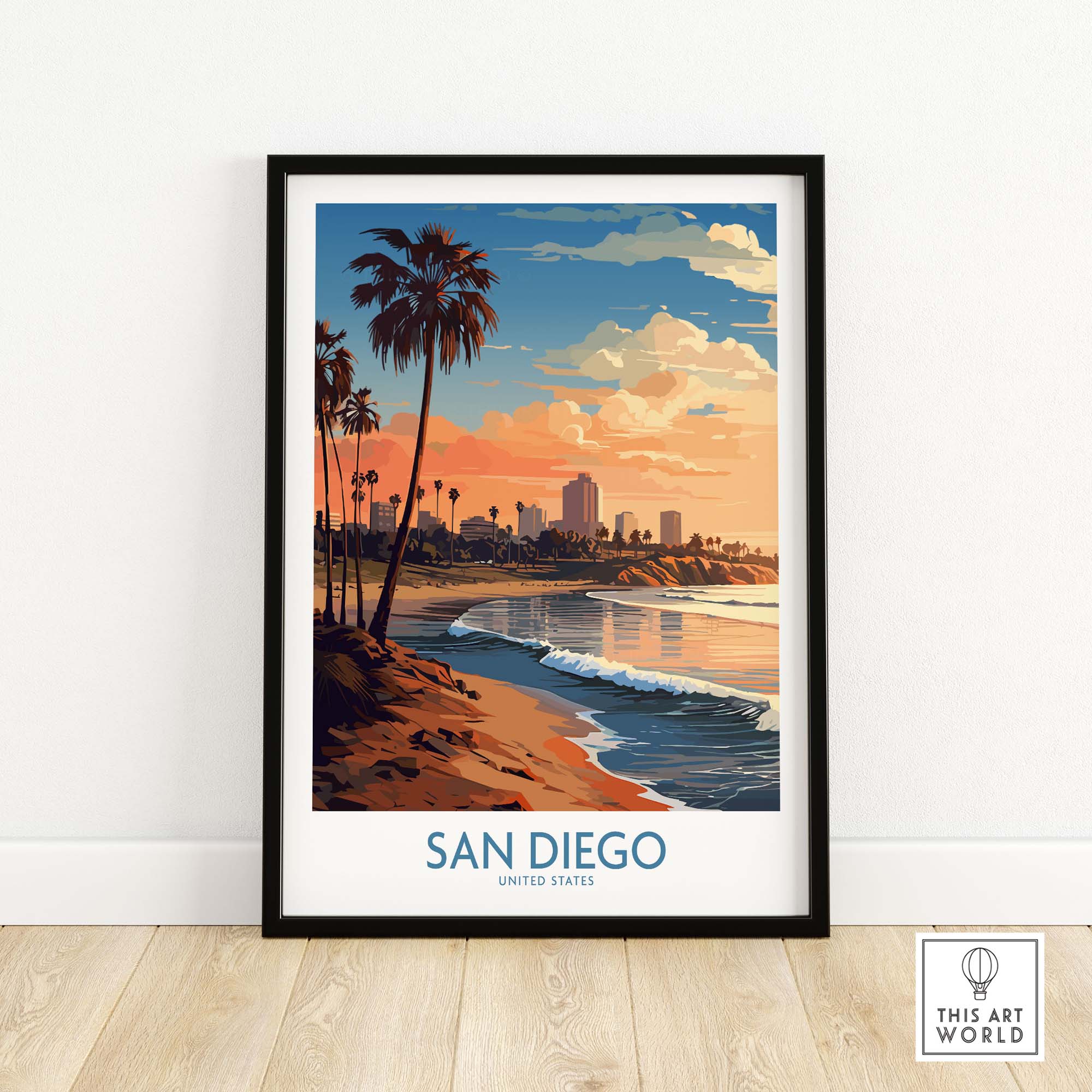 San Diego Wall Art