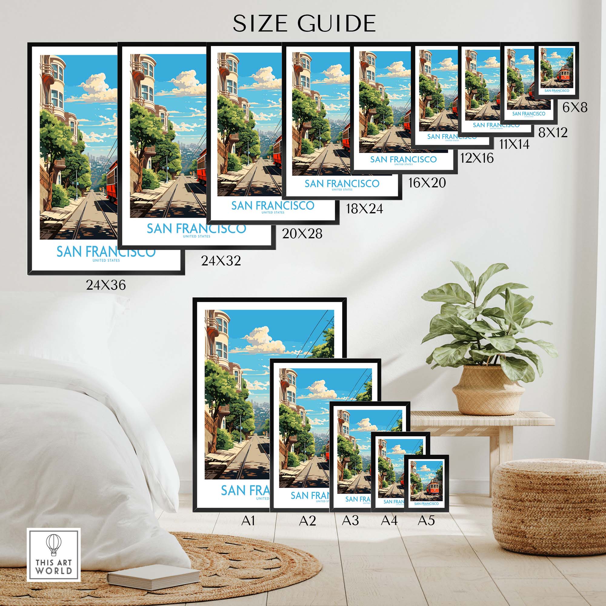 San Francisco Wall Prints