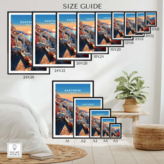 Santorini Poster