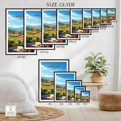Sardinia Italy Print